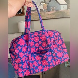 Vera Bradley Large Duffle Bag | Poppy Art Print